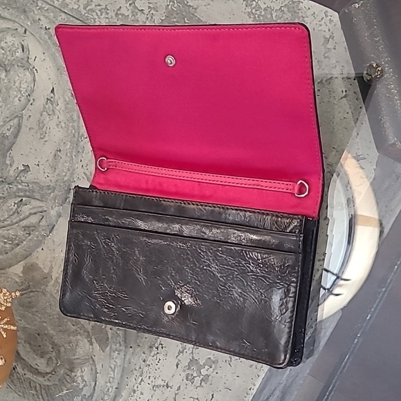 COACH PATENT LEATHER CLUTCH WALLET NEW - Picture 6 of 10